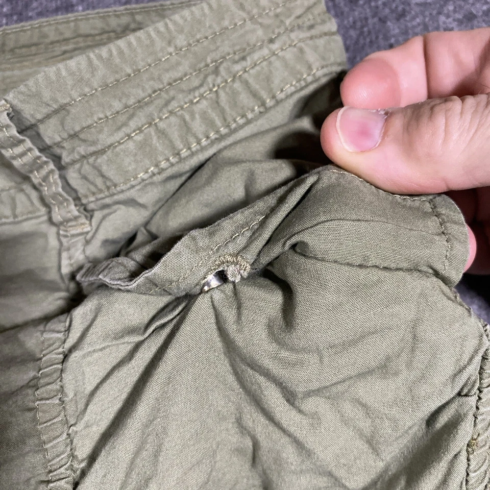 Bongo Cargo Shorts Ladies 11 Utility Multi Pocket Skate 90s Y2K Wear Gorpcore - Image 3 of 4