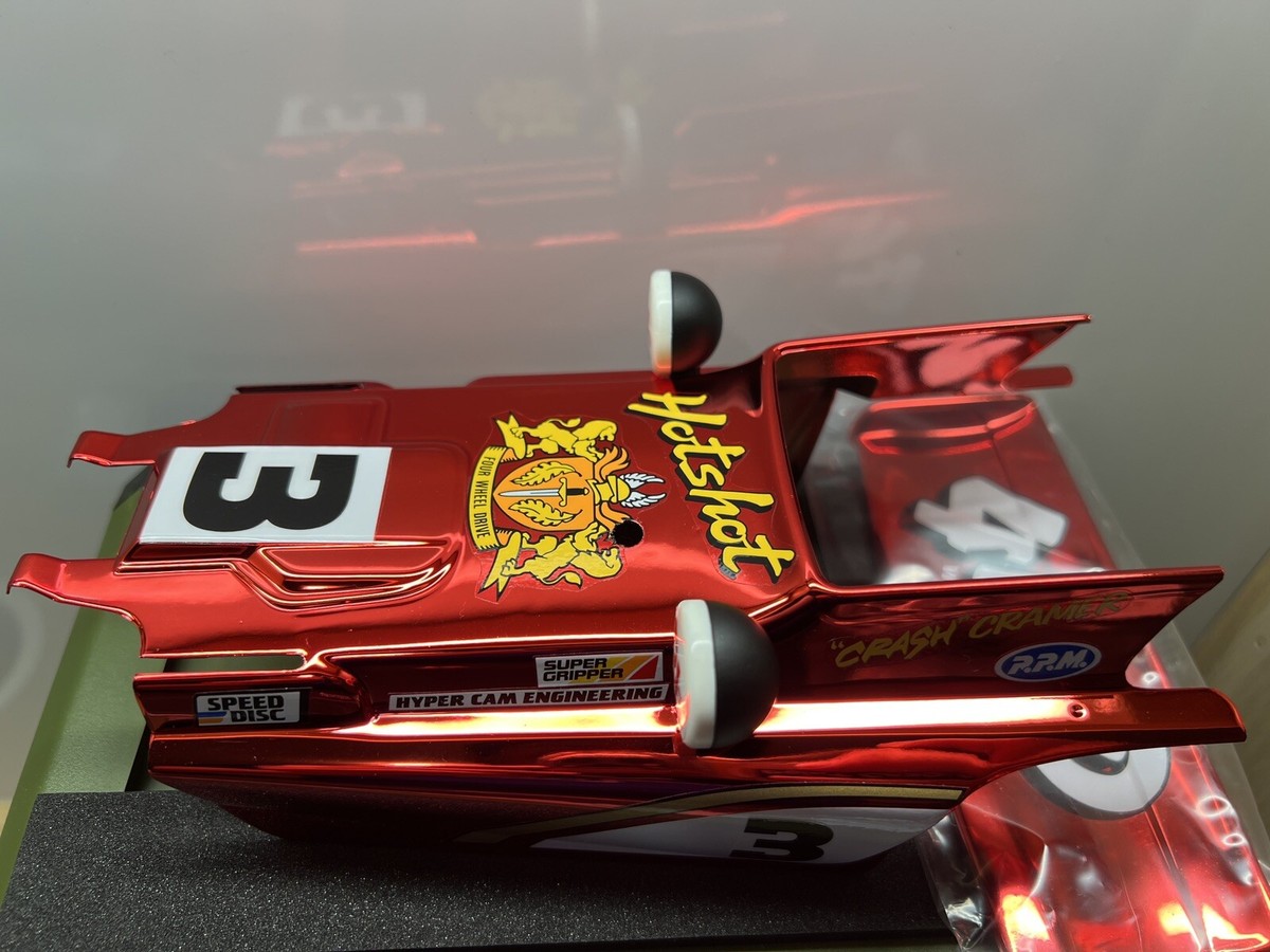 TAMIYA HOT SHOT red llic body 限定カラー Tamiya Hotshot Limited Red Metallic Chrome Factory Cut Body