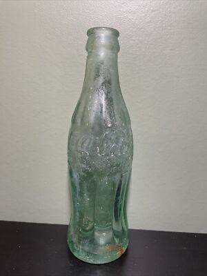 1950 Pat D Augusta ME Coca-Cola Hobbleskirt Bottle ROUGH CONDITION