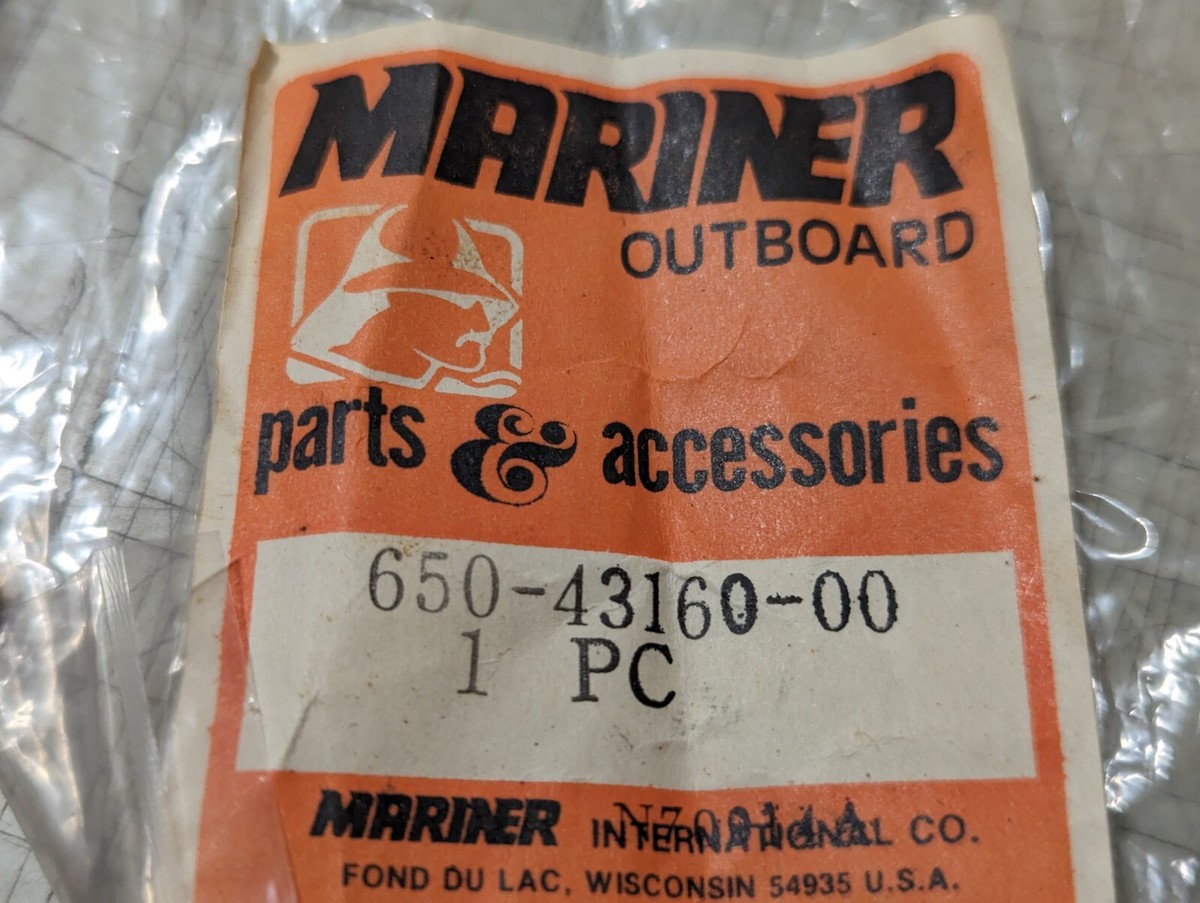 Genuine 1990-1997 Mercury Outboard Tilt Lock Pin Assembly