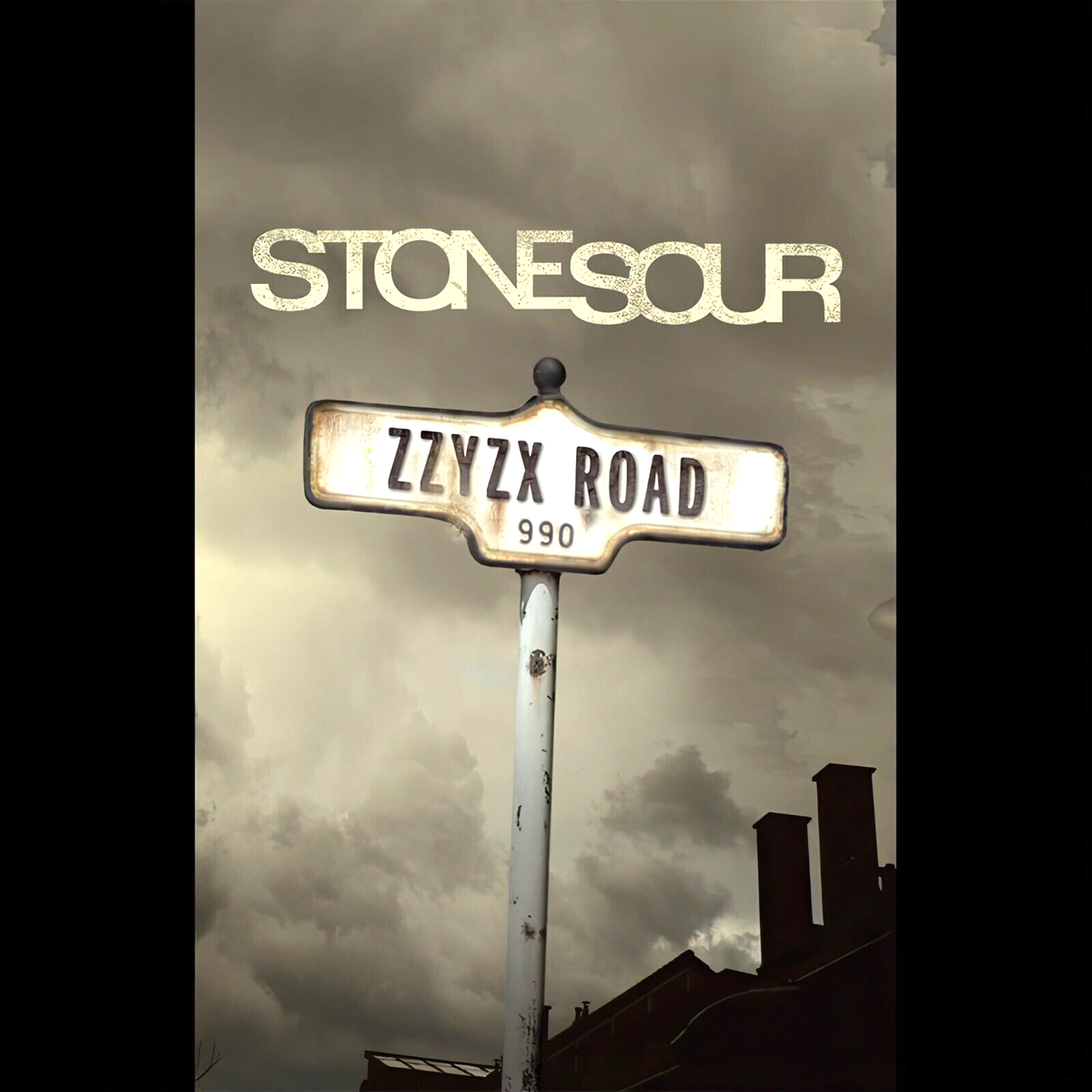 ソウル・ストーン　1枚 Stone Sour ZZYZX Road SINGLE 12x12 Album Cover Replica Poster