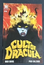 Cult Of Dracula 6 Rich Davis Story, Puis Calzada Art; Source Point Press 2021 VG