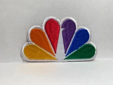 NBC  NEW EMBROIDERED COMPANY IRON ON NAME PATCH TAG