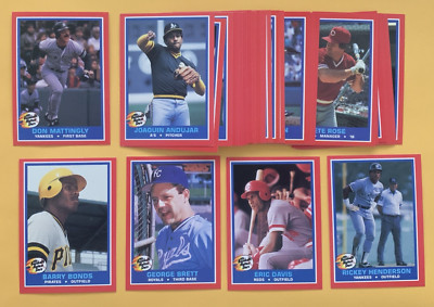 1987 Fleer Hottest Stars SET BREAK singles #1-44 - stars, rookies, HOFers