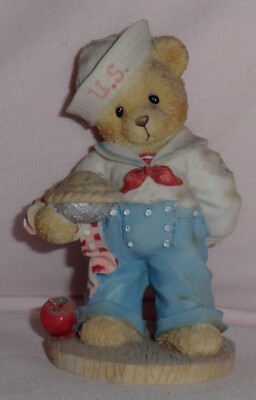 Cherished Teddies Bob (American Boy) Around the world Figur