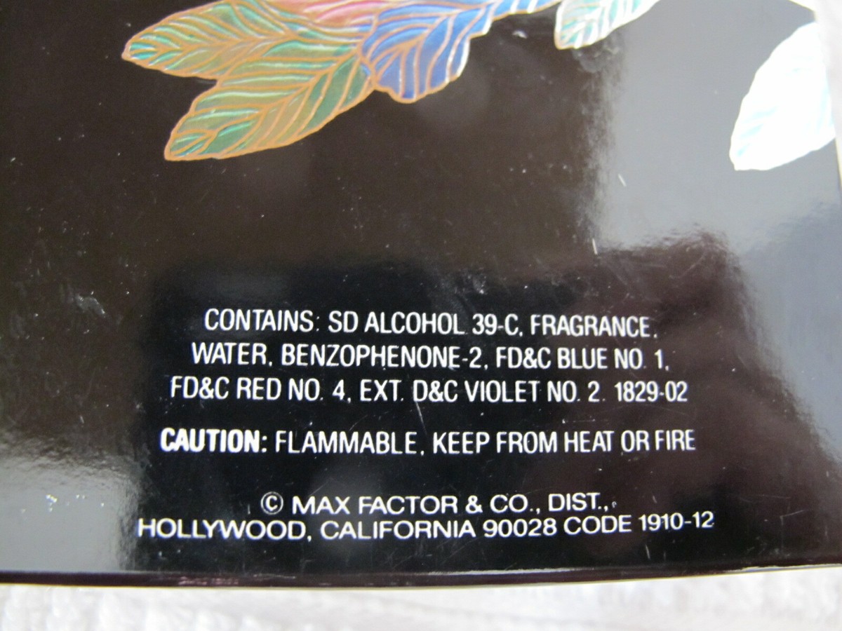 LE JARDIN D'AMOUR FRAGRANCE PERFUME VINTAGE RARE MAXFACTOR .72 OZ