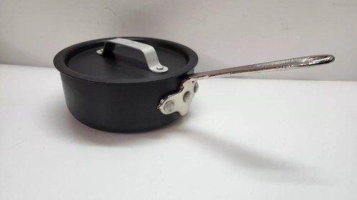 RARE* Vtg Calphalon Commercial 1qt 5001 saucepan Hard anodized Aluminum - Picture 12 of 13