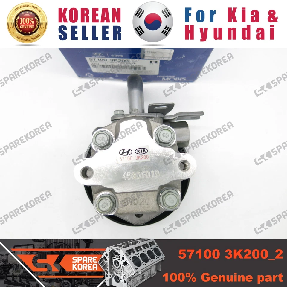 ACEITE DE DIRECCIÓN ASISTIDA CONJUNTO BOMBA 571003K200 genuino/OEM para Hyundai Sonata (NF) Foto 3 de 3