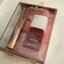Ted Baker double the dazzle set Nail polish 7ml & lipbalm NEW 🍓🍇🫐
