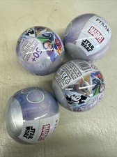 Lot Of 4 - Disney 100 Mini brands Limited Edition Platinum Blind Balls