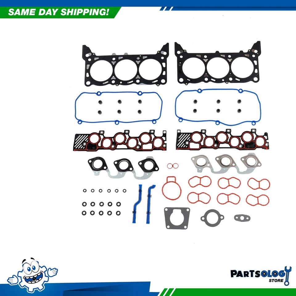 DNJ HGB41211 Cylinder Head Set with Head Bolt Kit For 1997 Ford Windstar 3.8L - Изображение 3 из 3