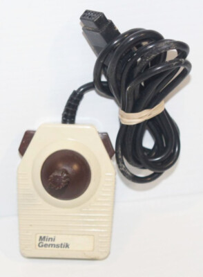 Vintage Mini Gemstik Joystick Game Controller Atari Commodore 64 Vic-20 Computer