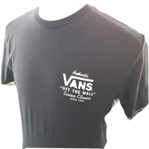 Vans Mens Black T Shirt sz Medium Off 
