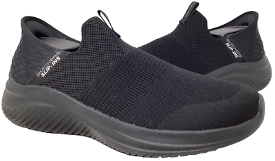#ad #ad Skechers Men#x27;s Slip Ins Ultra Flex 3.0 Smooth Step Shoes Black Wide Size:10 100N $63.00
