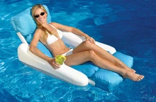 Swimline SunChaser SunSoft Luxury Swimming Pool Lounger-10025M