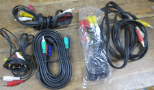 LOT  Component 5 CORDS A/V CableS USED ALL WORK ELECTRONICS SALE