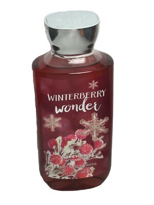 BATH & BODY WORKS Winterberry Wonder SHOWER GEL BODY WASH 10 FL OZ NEW