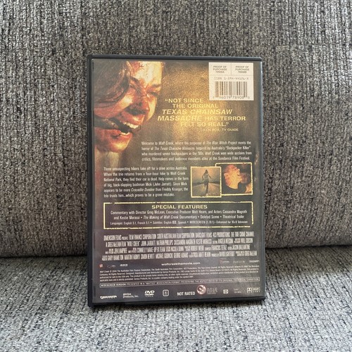 Wolf Creek (Unrated Widescreen Edition) DVD Movie Film Video GOOD - Picture 2 of 4