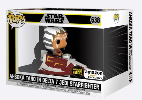 Funko Pop Star Wars - Ahsoka Tano Delta 7 Jedi Starfighter #638 Amazon