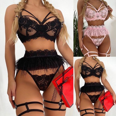sexy gangster lingerie Sexy Comfortable Double-Layer Front Buckle Push-Up Small Chest Women Thick  1.5cm Lace Nylon Seamless Bra main image 0