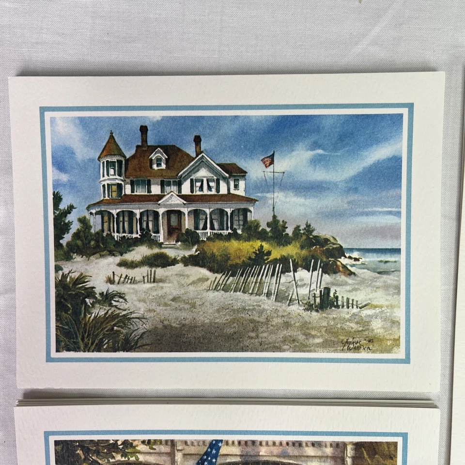 Reserve Officers Association Patriotic Greeting Cards Blank 15 Artist-G. Wander - Image 2 of 4