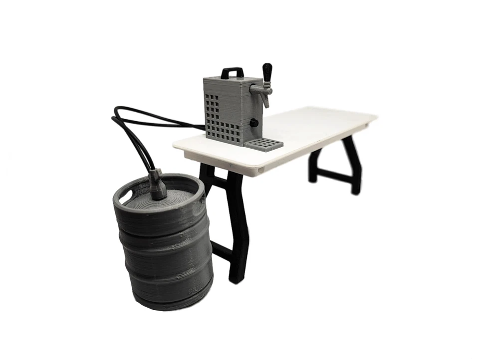 PrintFully3D 1/10 比例自来水设备 3D 打印履带式配件试用 — 第 3/4 张图片