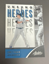 2021 PANINI ABSOLUTE COREY SEAGER UNSUNG HEROES INSERT CARD #UH-7 Dodgers