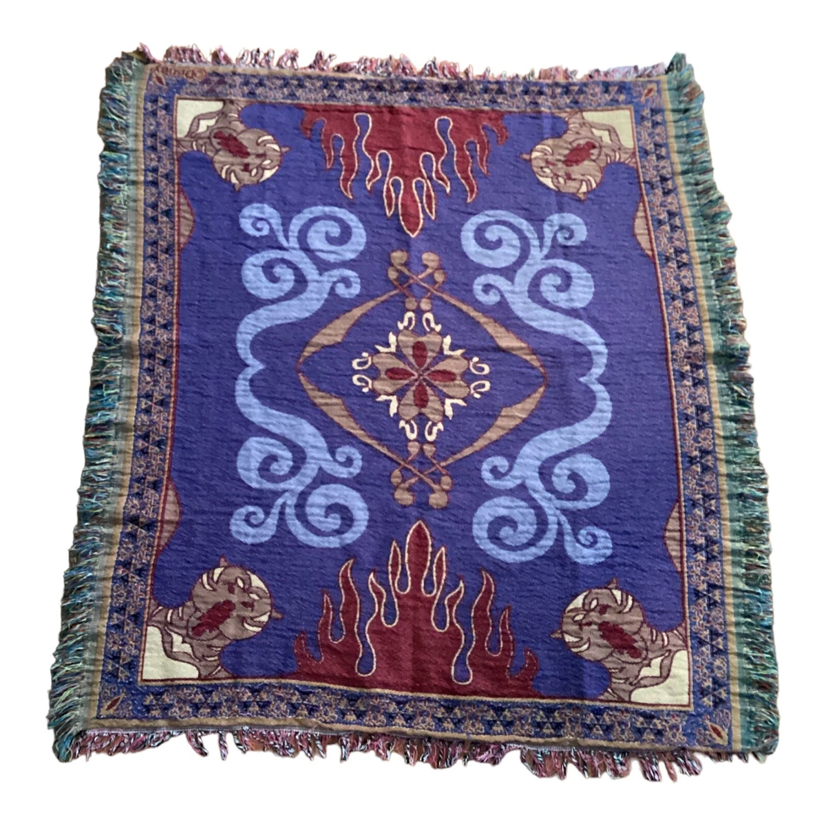 Northwest Aladdin Magic Carpet Tapestry Throw Blanket