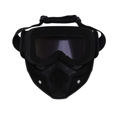 Motorcycle Helmet Full Face Mask Motocross Safety Goggles Shield Glasses-Eyewear - Picture 20 of 29