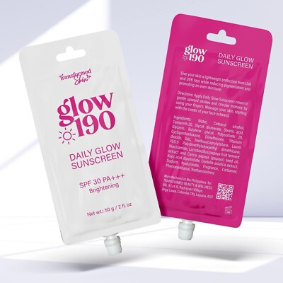 TRANSFORMED SKIN GLOW 190 DAILY GLOW SONNENCREME