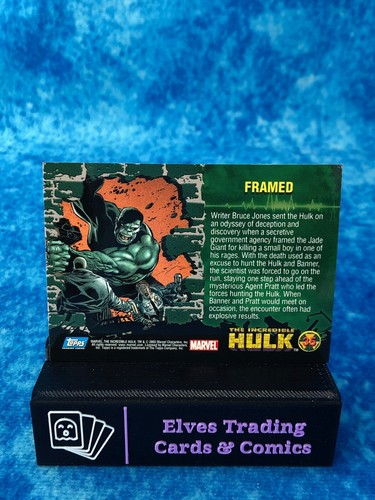 The Incredible Hulk SINGLE Non-Sport Trading card by Topps 2003 MARVEL - Picture 74 of 148