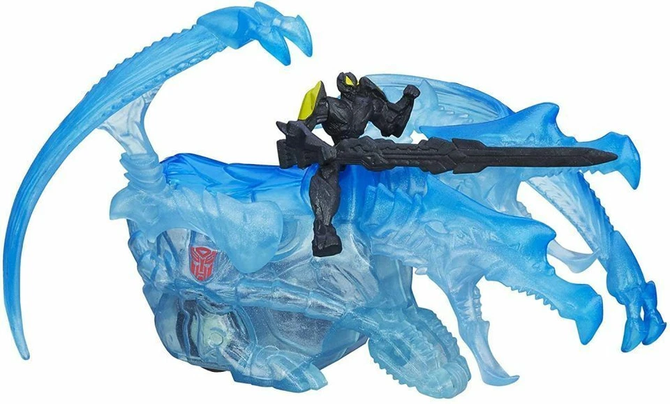 Transformers BUMBLEBEE & STRAFE Dino Sparkers Action Figure Set NEW - Image 3 of 3