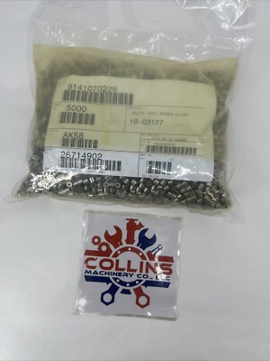 Zerust Excur Qty 5,000 Valve Seat, 90Deg w/Cav 10-03177 Part No. 9141070229