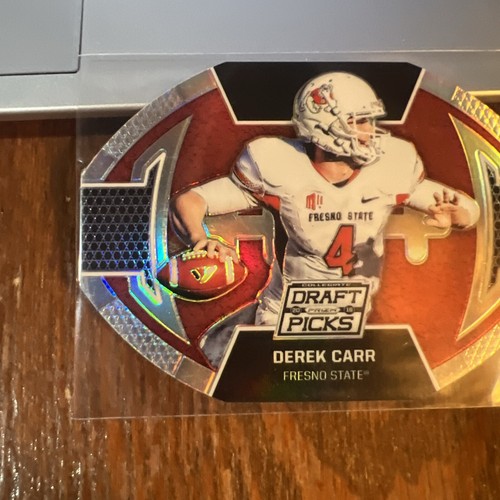 Derek Carr 2016 Panini Prizm Collegiate Draft Picks Football Die-Cuts RC #14 - Picture 3 of 6