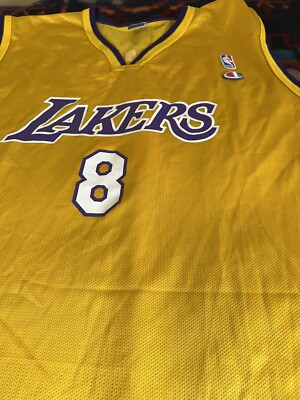 NBA LOS ANGELES LAKERS #8 KOBE BRYANT BASKETBALL UNIFORM JERSEY