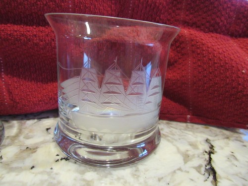 Clipper Ships By Tuscany, Old-Fashioned Whiskey Glasses Set of 4 Each - Picture 3 of 20
