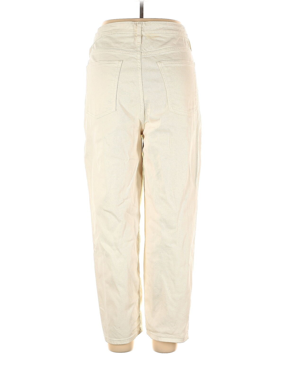 A New Day Women Ivory Jeans 33W - image 2