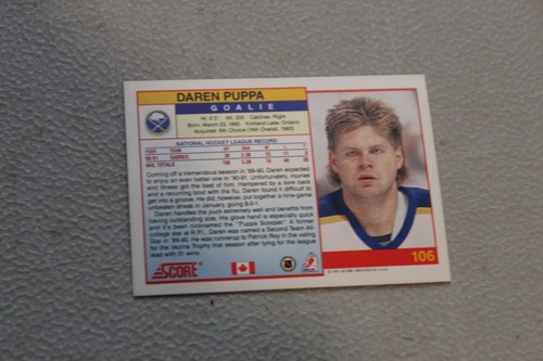1991-92 Score Canadian English Hockey Complete Finish Fill Your List Pick #1-250 - Picture 209 of 497