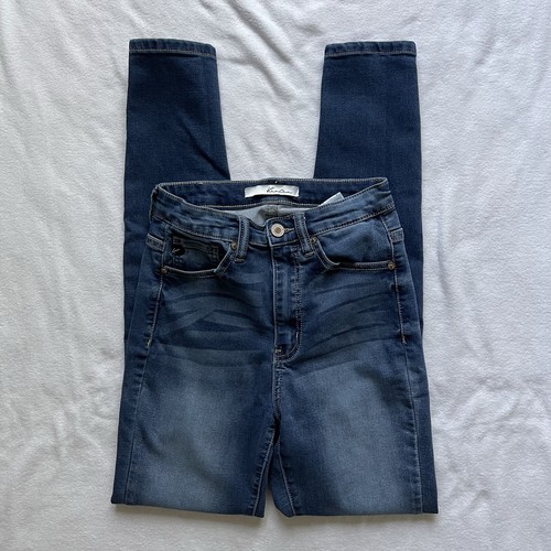 KanCan Womens Skinny Jeans Blue Size 