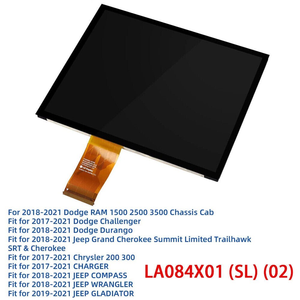 For 18-22 Jeep Grand Cherokee 8.4 Uconnect LCD Touch-Screen Radio Navigation - Foto 3