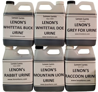#ad Lenon#x27;s Urine Choose Fox Rabbit Raccoon Deer Buck or Doe 4 oz to Gallon Size $40.00