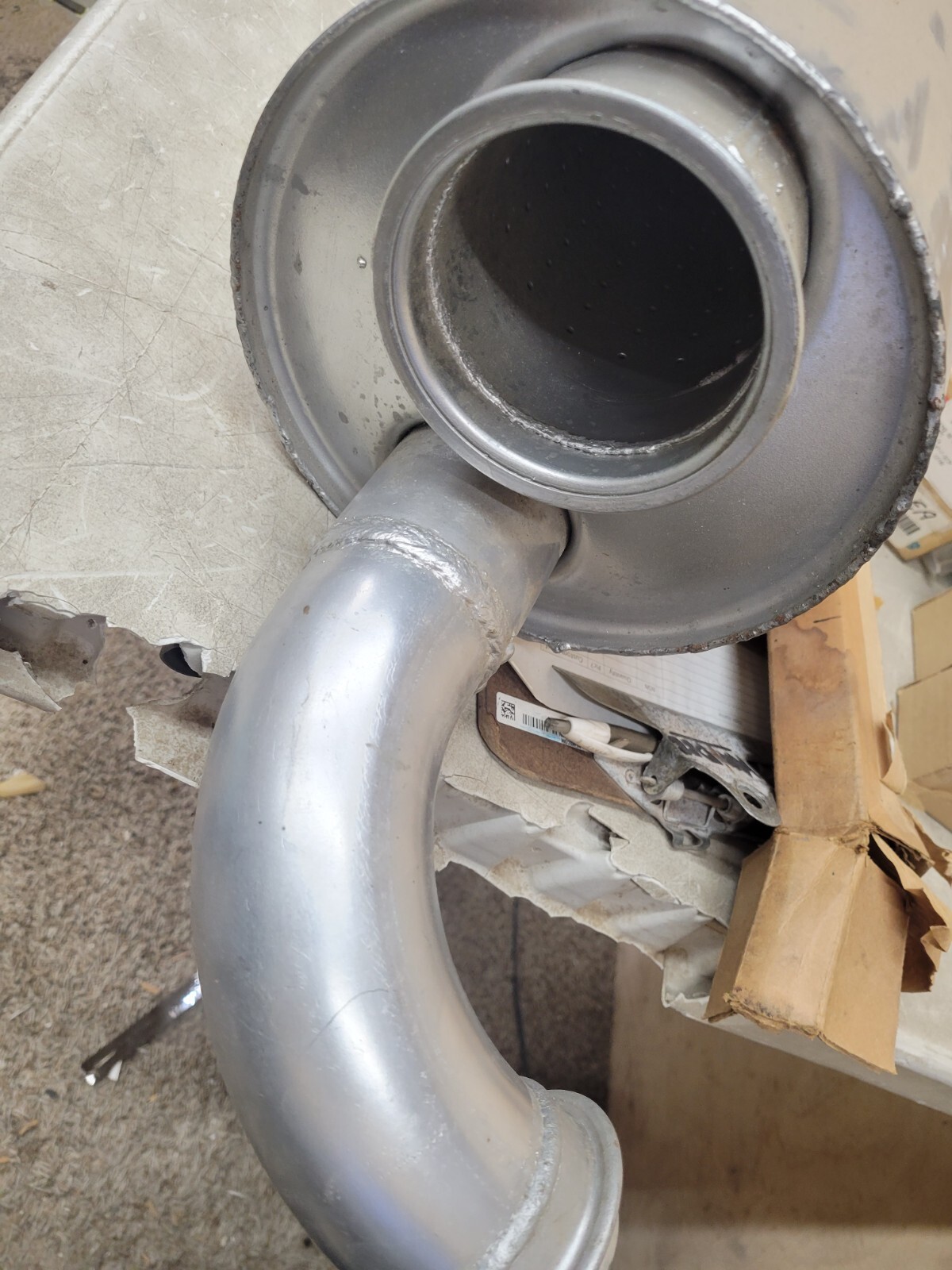 NOS Exhaust Muffler 2990008736924 11609350 M35A2 M35 2.5Ton NonTurbo