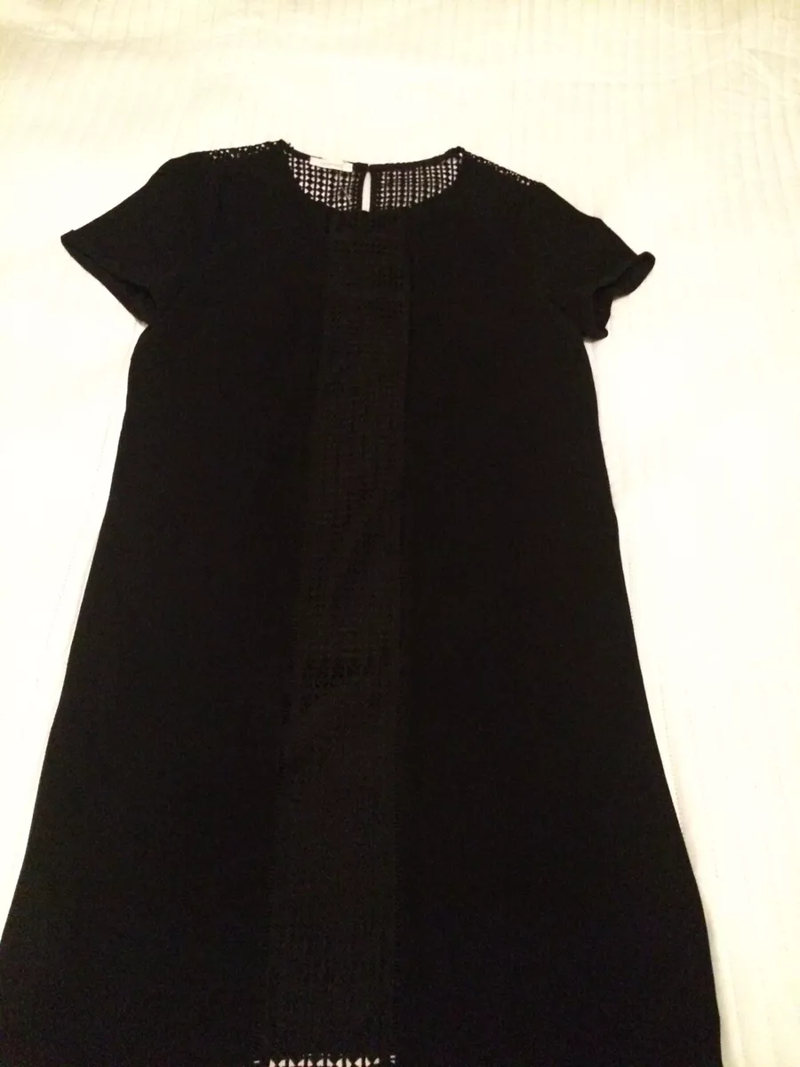 Robe noire manches courtes Promod eBay