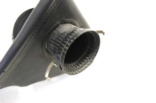 BMW E36 96-99 RARE AEM DRY CARBON FIBER CAI COLD AIR INTAKE DRYFLOW HEAT SHIELD - Picture 14 of 15