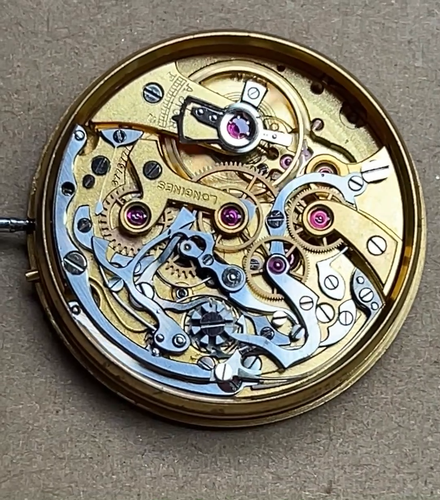 LONGINES CAL. 13ZN KOMPLETTES UHRWERK & ZIFFERBLATT FUNKTIONIERT - Video 1 von 1