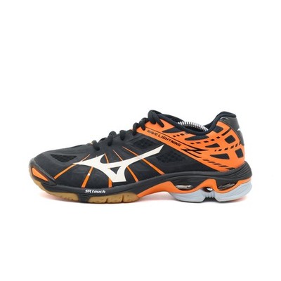Mizuno Damen Wave Lightning Sportschuhe Schwarz Atmungsaktiv Hallenschuhe EU 39