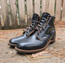 Red Wing Heritage 9060 Flat Box Beckman -Black Klondike Leather 11 D *RARE*