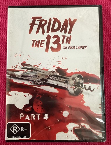 Friday The 13th Part 4: The Final Chapter DVD BRAND NEW & SEALED Free Postage - Picture 1 of 2