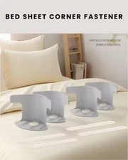 Heavy Duty Bed Sheet Clips | Corner Grippers for Mattress & Sheet Holders*