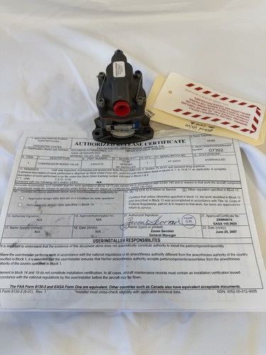 COMPRESSOR BLEED VALVE 23053176 **Overhauled*** FAA 8130-3